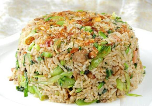 清明時節吃什么-芥菜飯